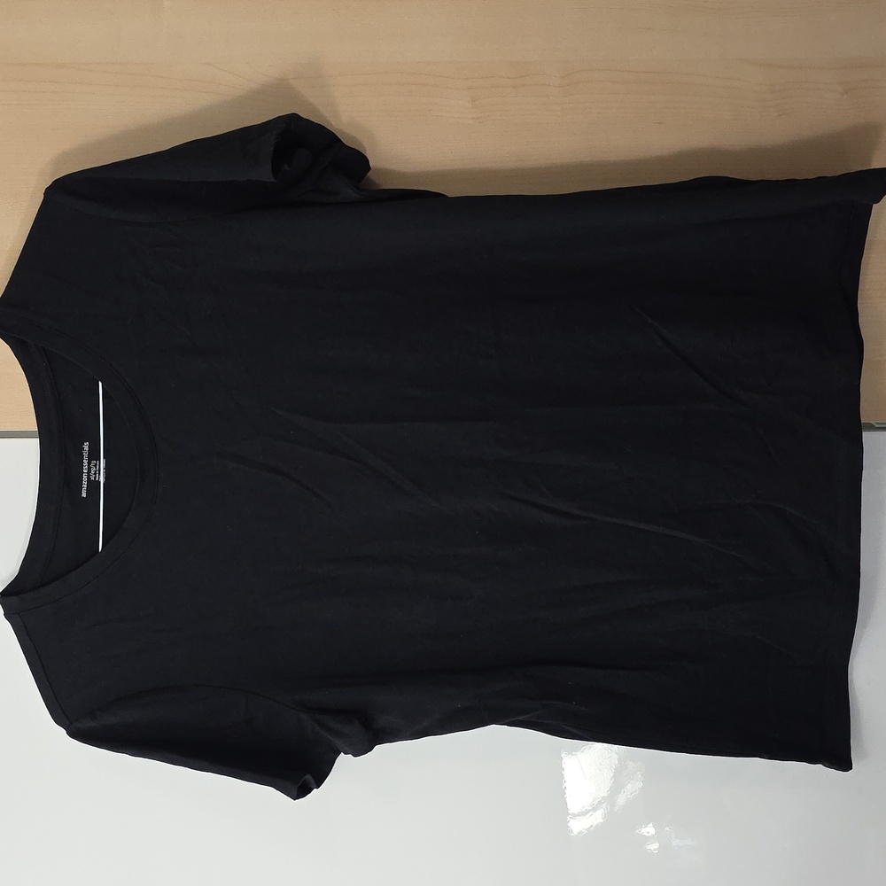 Black‎ T-Shirt, Amazon Essentials, XL, NWOT